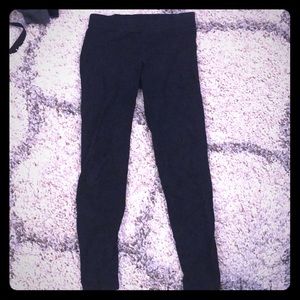 Plain Black PINK leggings